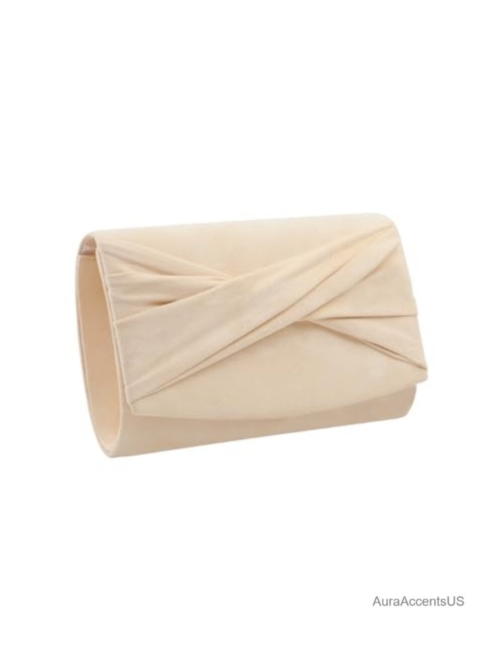 Faux Suede Evening Clutch Purses for Women Formal Party Wedding Bag